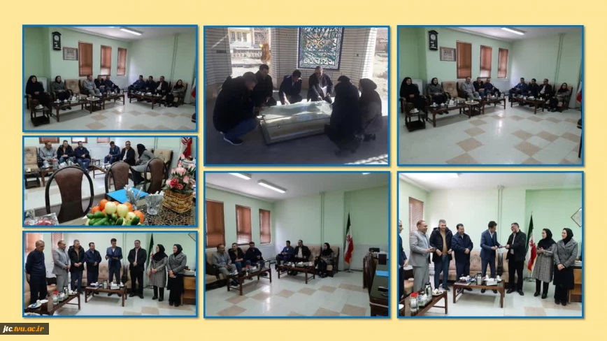 آیین معارفه معاون آموزشکده دختران جونقان